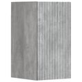 vidaXL Sada kúpeľňového nábytku 3 ks Betónovo sivá 33 x 34,5 x 160 cm
