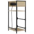 vidaXL Nočný stolík Sonoma dub 40 x 27 x 76 cm Kompozitné drevo