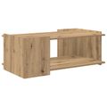 vidaXL Konferenčný stolík Dub artisan 90 x 50 x 33 cm Kompozitné drevo