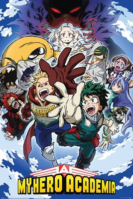 Plakát My Hero Academia - Reach Up