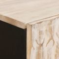 vidaXL Highboard s dverami Biele umývanie dokončenie 60 x 33 x 100 cm