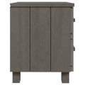 vidaXL Nočné stolíky HAMAR 2 ks, svetlosivé 40x35x44,5 cm, borovica