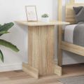 vidaXL Koncový stôl Sonoma dub 44,5 x 45 x 55 cm Kompozitné drevo