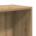 vidaXL skrinka na knihy/TV skrinka Staré drevo 36x30x143cm Drevo