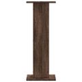 vidaXL Stojany na reproduktor 2 ks hnedý dub 30x30x80 cm kompoz. drevo