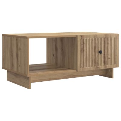 vidaXL Konferenčný stolík Dub artisan 90 x 50 x 40 cm Kompozitné drevo