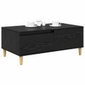 vidaXL Konferenčný stolík Čierny dub 90 x 50 x 26.5 cm