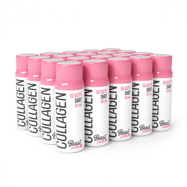 Kolagénový Beauty Shot - BeastPink, lesné ovocie, 20 x 60 ml