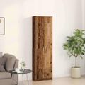 vidaXL Šatná skriňa Staré drevo 55 x 25 x 189 cm Kompozitné drevo