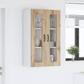 vidaXL Dvierka na umývačku Kalmar Remeselný dub 60 x 31 x 100 cm