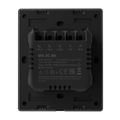 Inteligentný WiFi nástenný spínač SONOFF M5-3C-80 (3-kanálový, do rámu, grafitový)