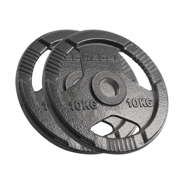 Sada litinových závaží 2x10kg, 51mm, REBEL ACTIVE RBA-2143-10