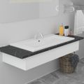 vidaXL Vstavané umývadlo 81x39,5x18,5 cm, keramika, biele