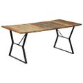 vidaXL Jedálenský stôl 180x90x76 cm, recyklovaný masív