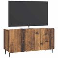 vidaXL TV skrinka 99 x 34,5 x 52 cm Staré drevo Kompozitné drevo