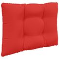 vidaXL Vankúš na vonkajšiu pohovku Polyester Červená 60 x 50,5 cm