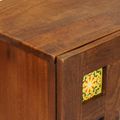 vidaXL Servírovacia skriňa 60 x 33 x 75 cm Masívne mango drevo Orech