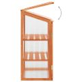vidaXL Skleník 60x45x100 cm jedľové drevo