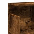 vidaXL Nástenná skrinka 80x20x30 cm dymový dub kompozitné drevo
