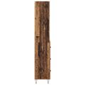 vidaXL Highboard 2 ks Staré drevo 69,5 x 34 x 180 cm