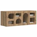 vidaXL TV skrinka ELST 100 x 35 x 40 cm Remeselný dub Kompozitné drevo