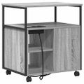 vidaXL Kabinet s nabíjacou stanicou 61 x 46 x 67 cm Kompozitné drevo