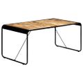 vidaXL Jedálenský stôl 180x90x76 cm surové masívne mangovníkové drevo
