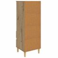vidaXL Highboard Dub artisan 40 x 36 x 110 cm Kompozitné drevo