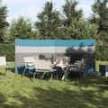 vidaXL Kempingový vetrolam modrý 340x130 cm vodeodolný