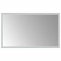 vidaXL LED kúpeľňové zrkadlo 50x30 cm