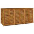 vidaXL Záhradný úložný box 210x87x104 cm masívne akáciové drevo