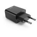 HAMA Rýchla nabíjačka, USB-C, PD, 20W, čierna