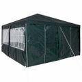 vidaXL Párty stan Zelená 400 x 400 x 266 cm Polyetylén