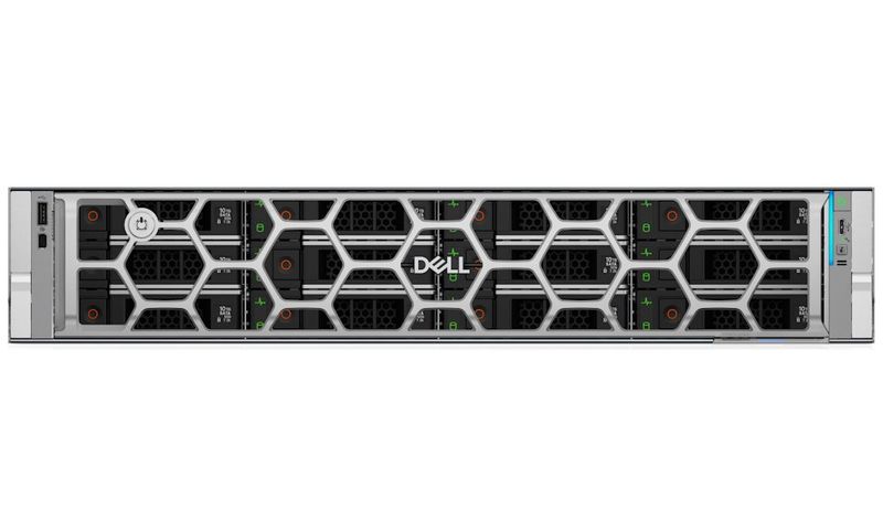 DELL PowerEdge R570/ 16x 2.5"/ Xeon 6507P/ 1x 32GB/ 960GB SSD/ H965i/ iDRAC 10 Enterprise 17G/ 2x 1100W/ 3Y Basic Server, Intel Xeon 6 6507P 8C/16T 3,5 GHz, 32 GB DDR5-6400, 960 GB SSD SATA, PERC H965i, iDRAC10 Enterprise, 2× 1100 W Titanium