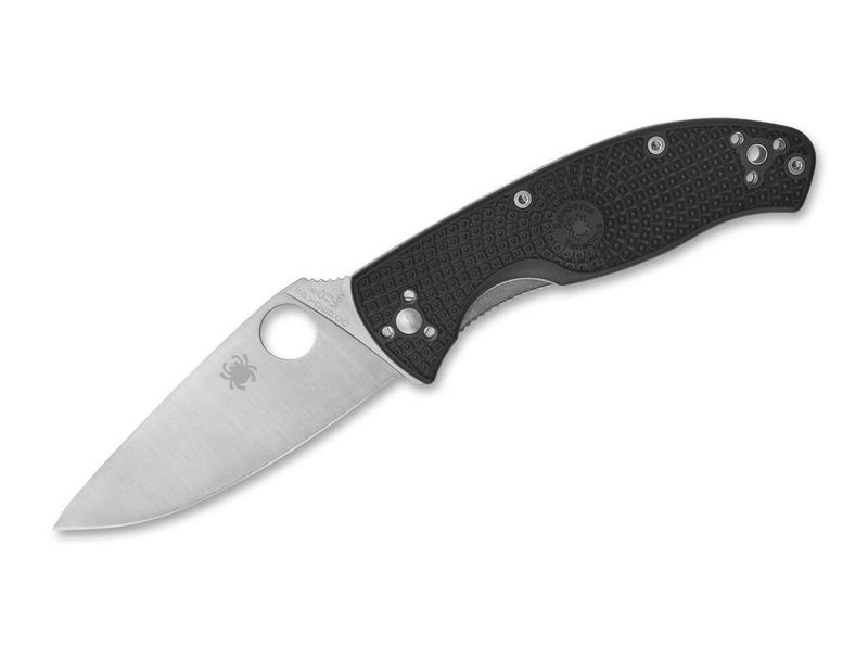 Spyderco C122PBK Tenacious Lightweight Black vreckový nôž 8,6 cm, Satin, čierna, FRN