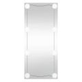 vidaXL Nástenné zrkadlo s LED 40x80 cm sklo obdĺžnik
