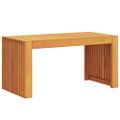 vidaXL Bočný stôl Prírodný olej 70 x 35 x 35 cm Pevné akáciové drevo