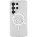 Puzdro Karl Lagerfeld IML KC Script MagSafe pre Samsung Galaxy S26 Ultra transparentné