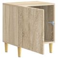 vidaXL Nočný stolík 2 ks Dub sonoma 43 x 34,5 x 50 cm Kompozitné drevo