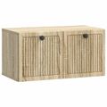 vidaXL Nástenná TV skrinka Nástenný Dub sonoma 59,5 x 31 x 30 cm