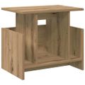 vidaXL TV stolík 50 x 35 x 45 cm Remeselný dub Kompozitné drevo