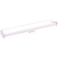 vidaXL Nástenné panely 12 ks tmavozelené 90x15 cm látka 1,62 m²