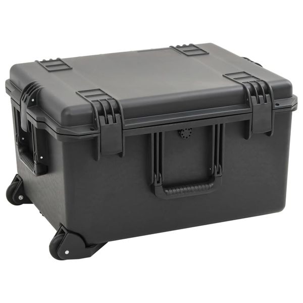 vidaXL Prenosné letové puzdro čierne 62,5x49,5x37 cm PP