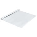 vidaXL Samolepiacia tapeta na nábytok lesklá strieborná 500x90 cm PVC