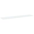 vidaXL Prídavné police 4 ks, biele 100x20x1,5 cm, kompozitné drevo