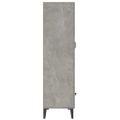 vidaXL Komoda betónovo sivá 70x31x115 cm spracované drevo