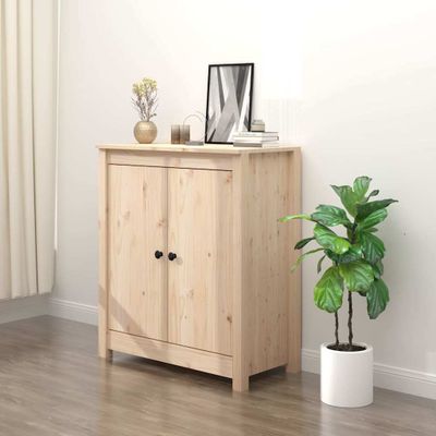 vidaXL Komoda 70x35x80 cm borovicový masív