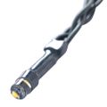 vidaXL Umelé buxusové gule s LED svetlami, 2 ks, zelená, 27 cm