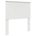 vidaXL Rám postele Biela 90 x 190 cm Masívne borovicové drevo