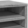 vidaXL Organizér na stôl sivý sonoma 36x26x29,5 cm kompozitné drevo